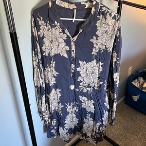 Free People adjustable waist dress